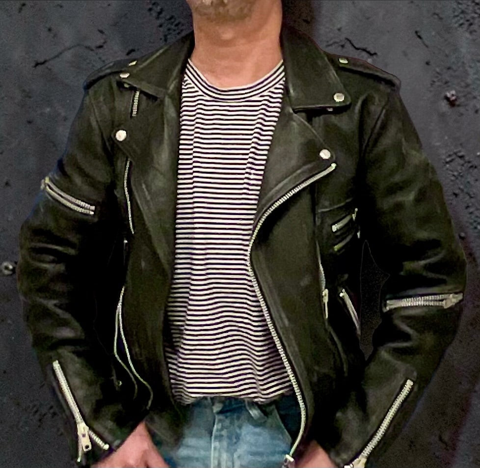 Mayhem Trooper Motorcycle Leather Jacket M