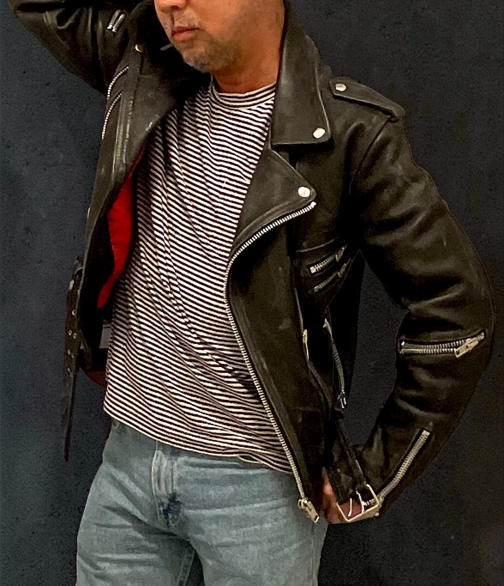 Mayhem Trooper Motorcycle Leather Jacket M