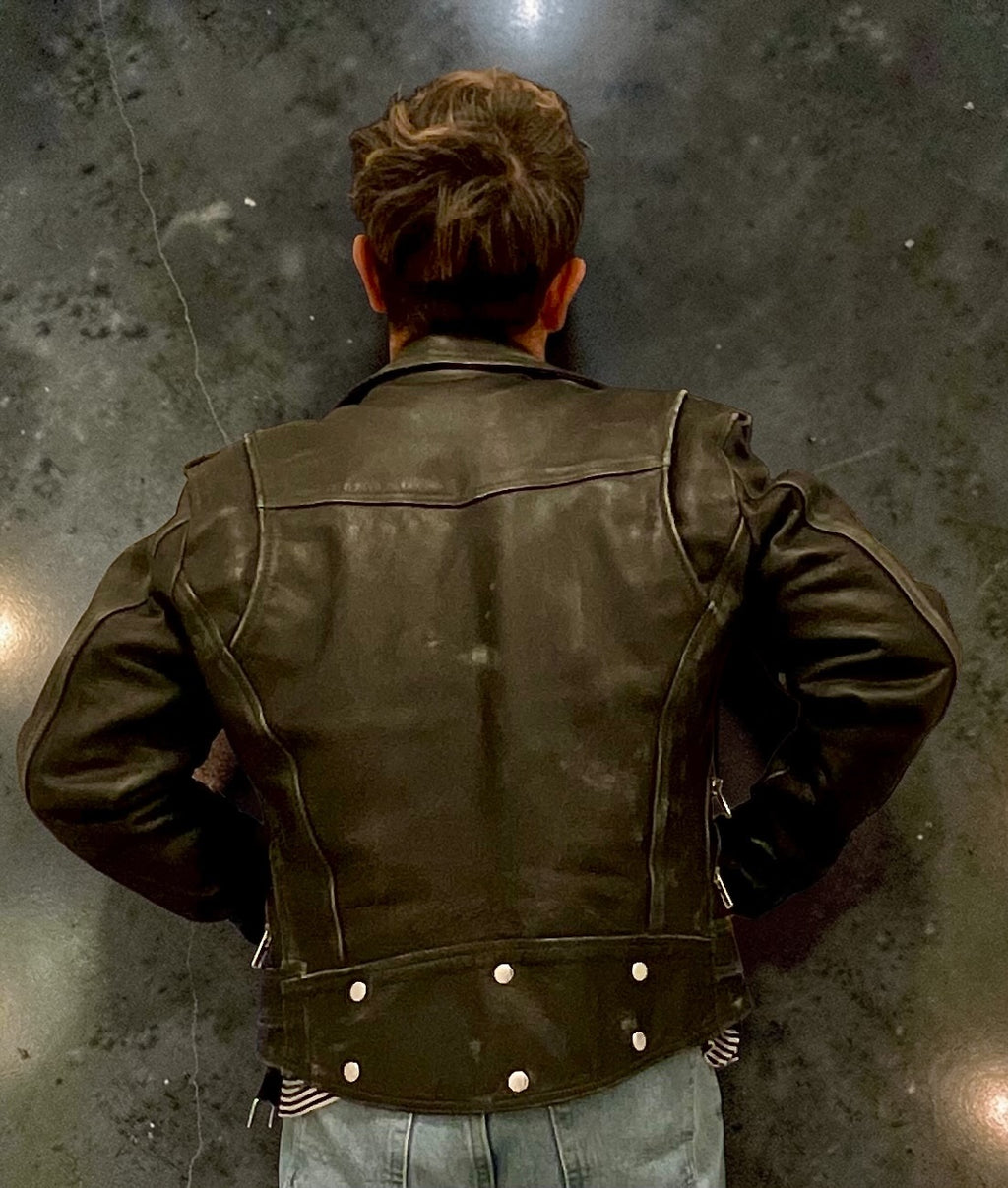 Mayhem Trooper Motorcycle Leather Jacket M