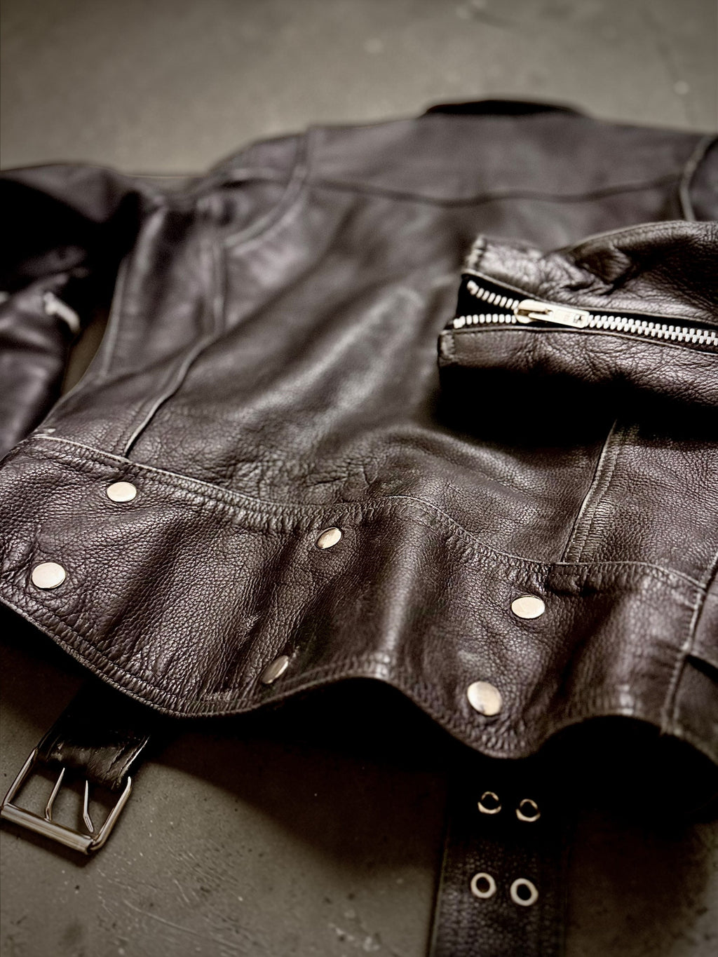 Mayhem Trooper Motorcycle Leather Jacket M