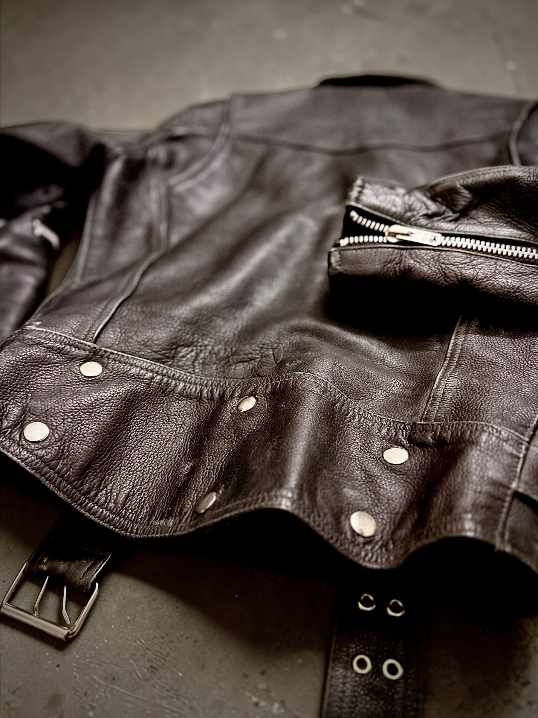 Mayhem Trooper Motorcycle Leather Jacket M