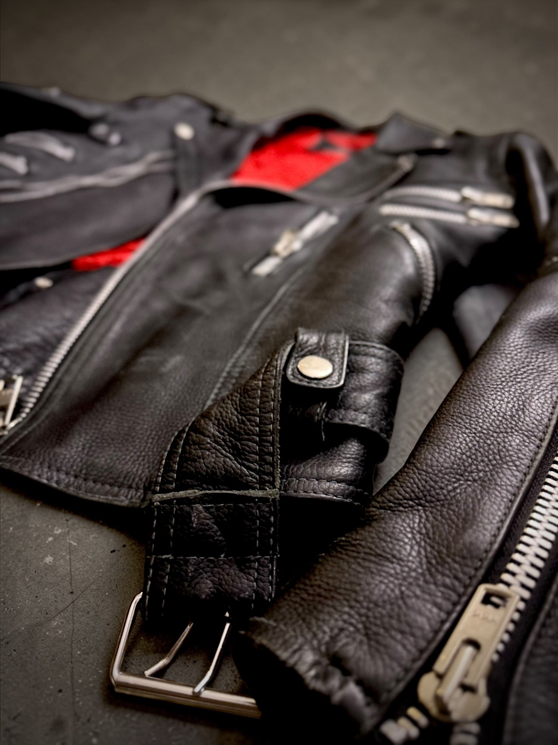 Mayhem Trooper Motorcycle Leather Jacket M