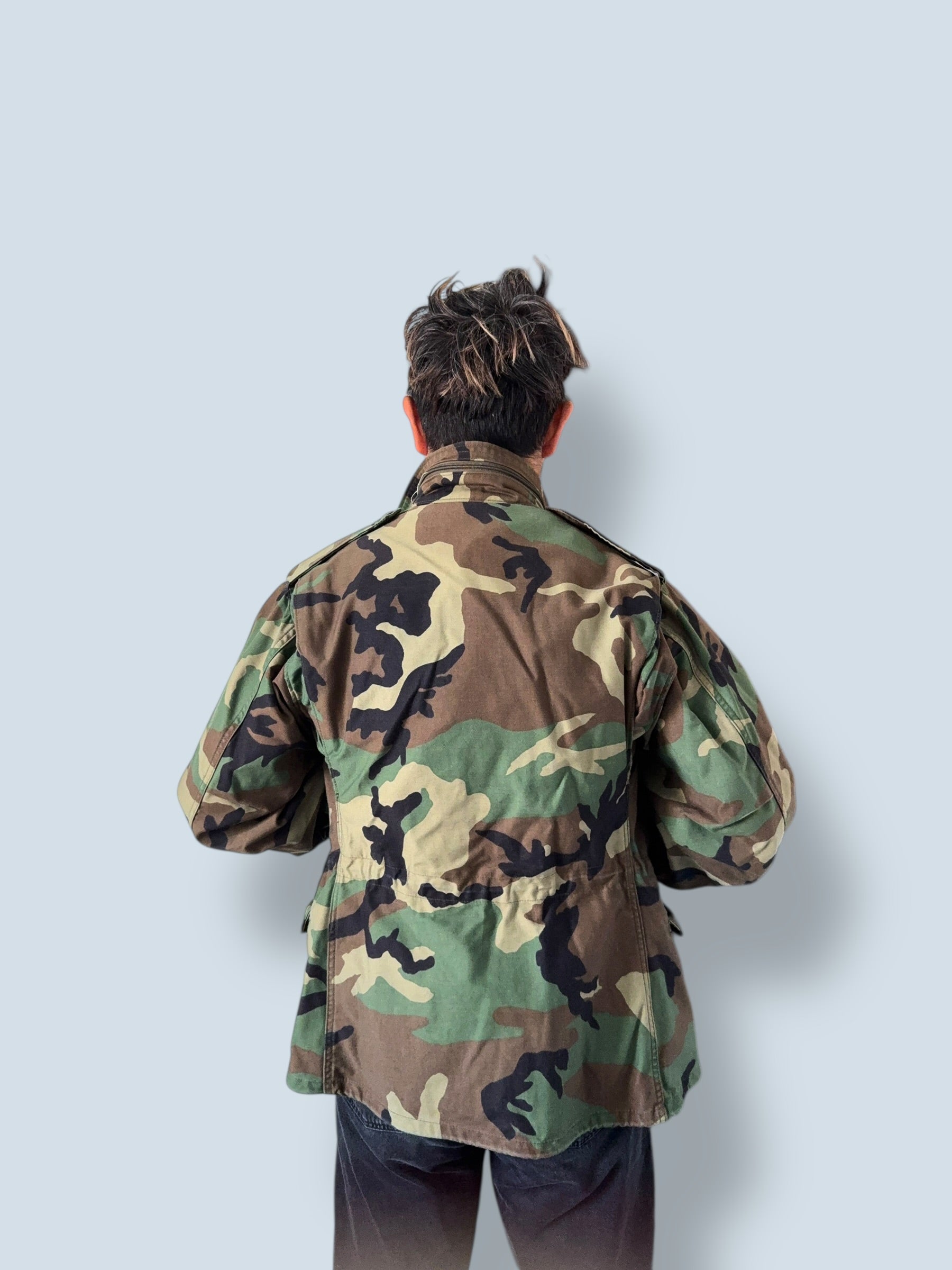Military Camo Field Jacket