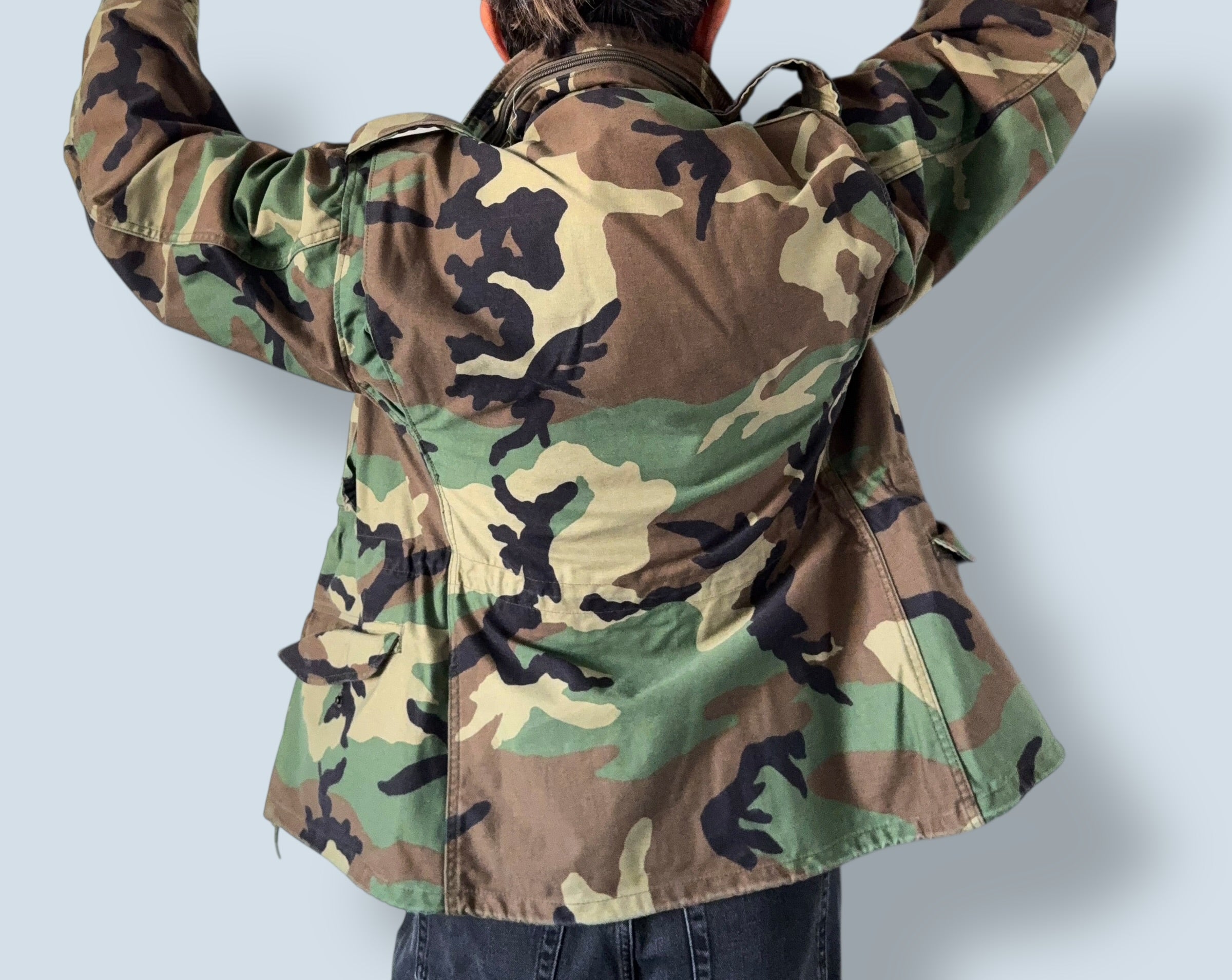 Military Camo Field Jacket