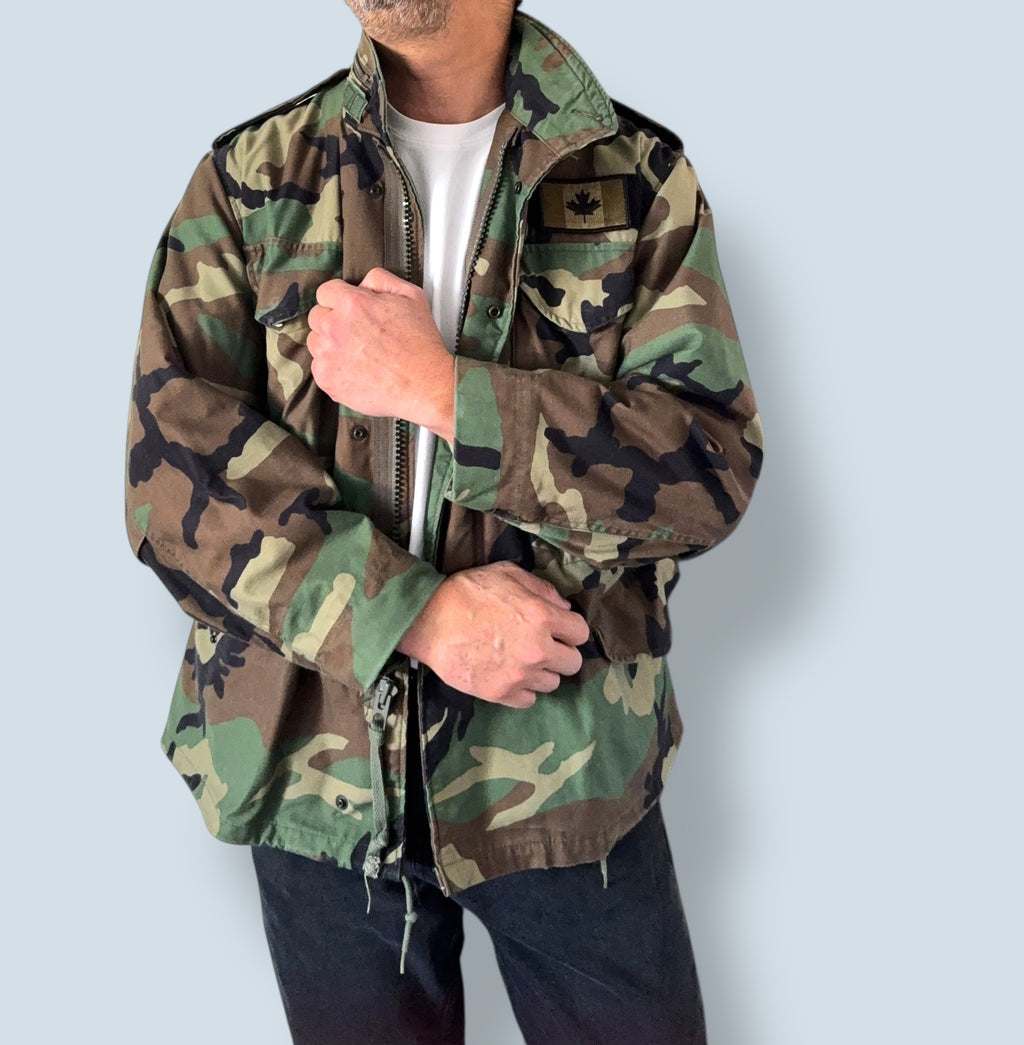 Military Camo Field Jacket