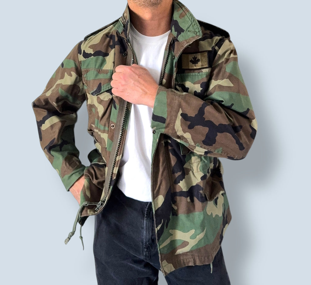 Military Camo Field Jacket