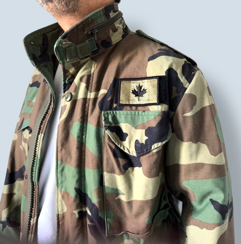 Military Camo Field Jacket