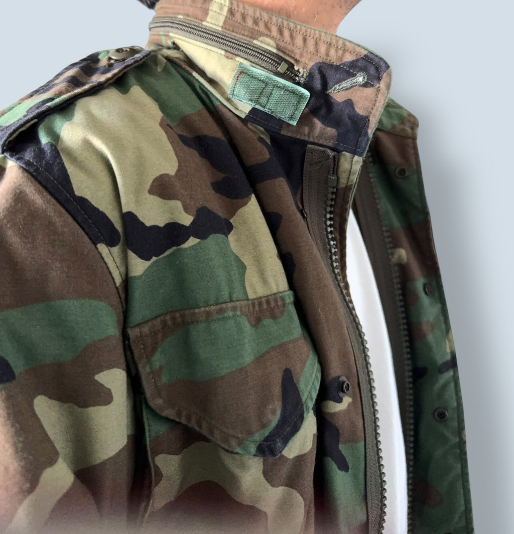 Military Camo Field Jacket
