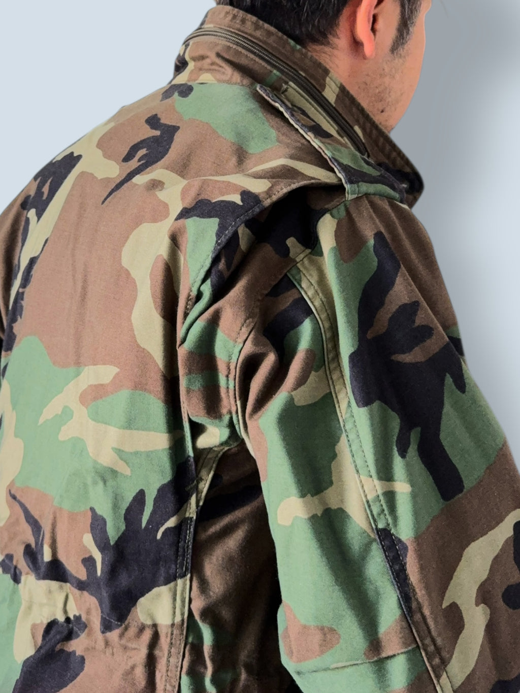 Military Camo Field Jacket