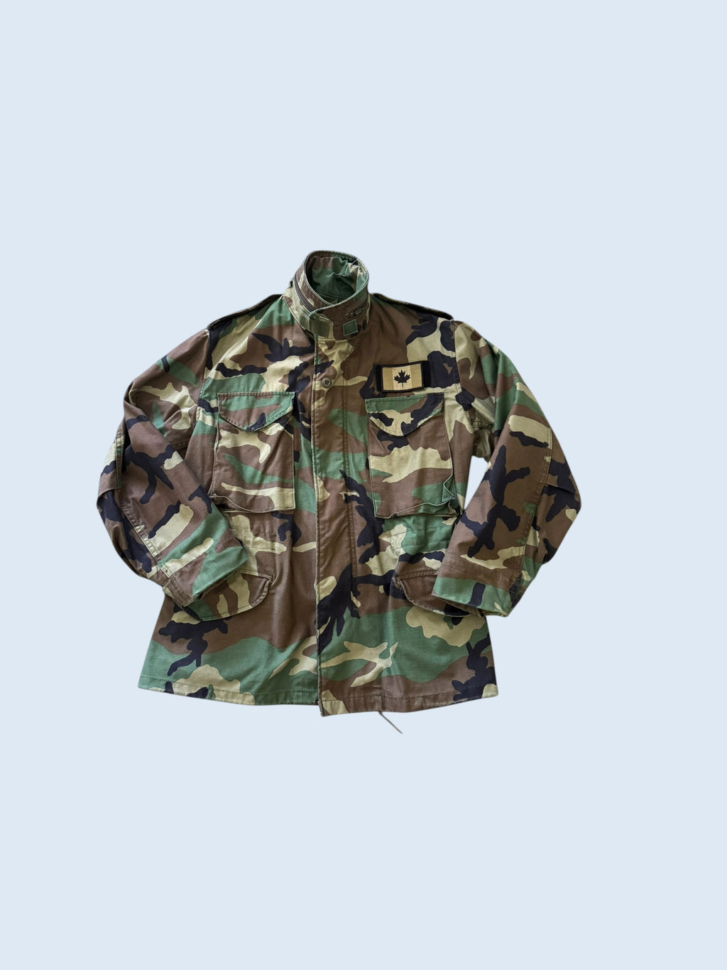 Military Camo Field Jacket