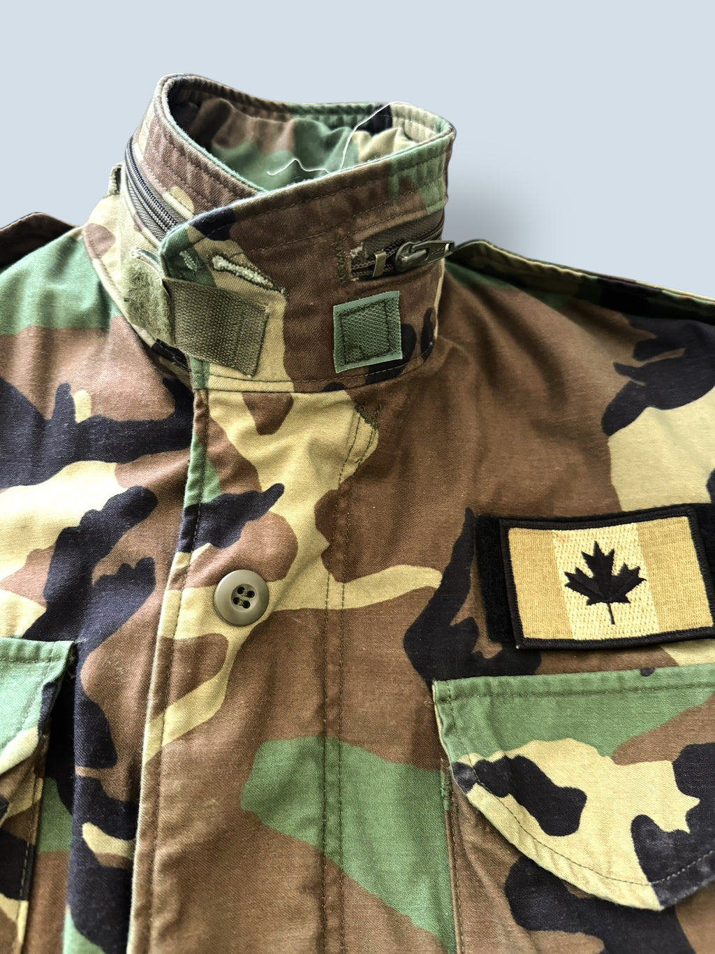 Military Camo Field Jacket