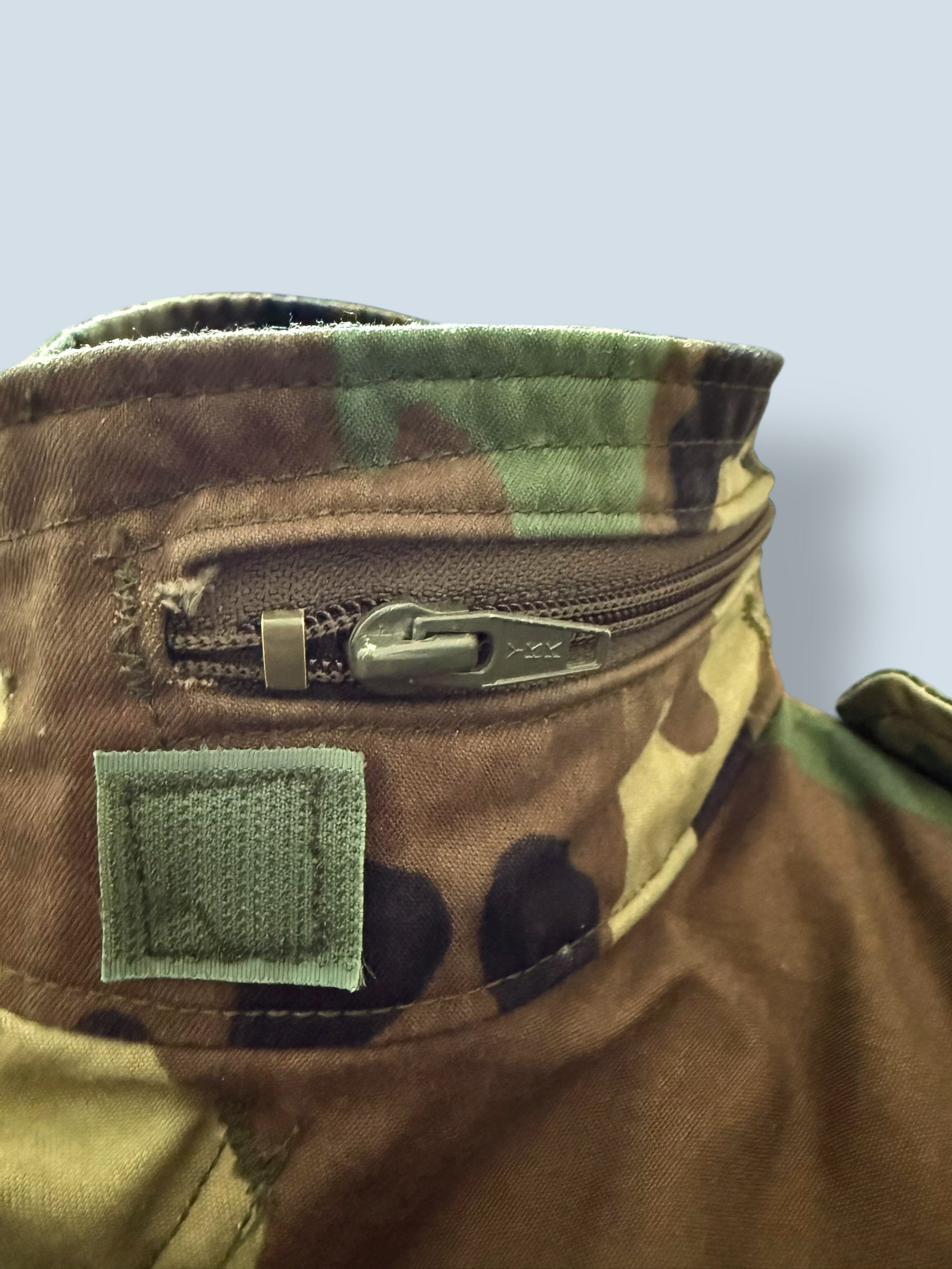 Military Camo Field Jacket