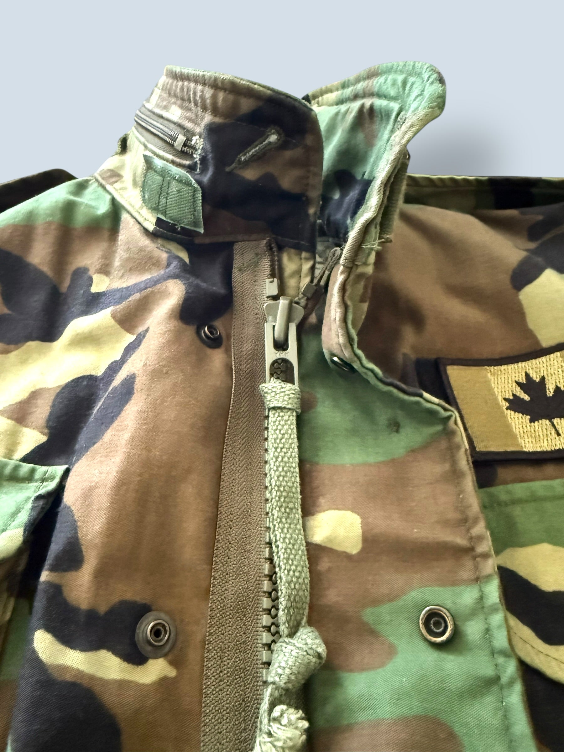 Military Camo Field Jacket